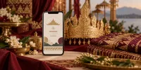 img of Inspirasi Undangan Digital Pernikahan Adat Lampung yang Elegan