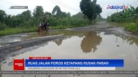 Ruas Jalan Poros Ketapang Lampung Selatan Rusak Parah – SaburaiNEWS