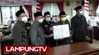 DPRD Lampung Selatan Sahkan Raperda Perubahan APBD