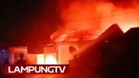 Lampung Selatan: Kebakaran Hanguskan Toko Onderdil Motor