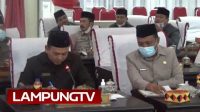 DPRD Lampung Selatan Terima LKPJ Dengan Catatan
