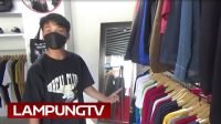Terekam CCTV, Remaja Mengutil Baju di Bandarlampung