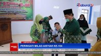 Peringati Milad Aisyiah Ke – 104, PDA Lampung Selatan Bagikan Santunan Dan Puluhan Paket Sembako