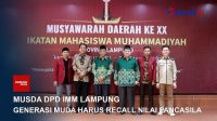 Musda DPD IMM Lampung, Generasi Muda Harus Recall Nilai-Nilai Pancasila