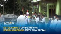 Ketua Komisi II DPRD Lampung Resmikan Gedung Sekolah Al-Miftah