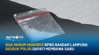 Dua Oknum Honorer BPBD Bandar Lampung Diciduk Polisi