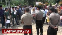 Warga Geruduk Polsek Jatiagung Lampung Selatan