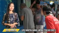 Lapas Narkotika Bandar Lampung Lakukan Sterilisasi Covid-19