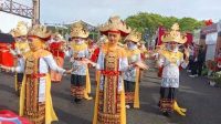 2000 penari sigeh pengunten di ulang tahun Lampung Selatan 2022