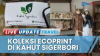 Kahut Sigerbori di Bandar Lampung, UMKM yang Memiliki Koleksi Produk Ecoprint Ramah Lingkungan