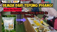 Festival HUT Lampung Selatan Lomba Olahan Tepung Pisang | Safety Food Bersama PKK Lampung Selatan