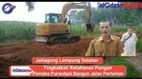 Pemdes Purwotani Bangun Akses Jalan Pertanian