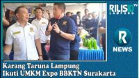 Karang Taruna Lampung Ikuti UMKM Expo BBKTN Surakarta