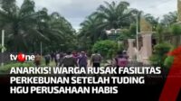 Kantor Perusahaan Perkebunan Sawit di Lampung Tengah Dibakar Massa | Kabar Petang tvOne