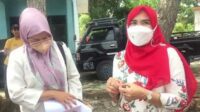 Ketua Dekranasda Lampung Selatan Meninjau Penyaluran Minyak Goreng Curah