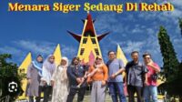 Menara Siger Tahap Rehab  Lampung Selatan !!