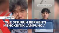 Buntut Kritik Lampung, TikToker Bima Yudho Menangis Keluarganya Diancam