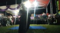 Tari kreasi Zalakti pemuda/i desa palas jaya diacara UMKM Palas Fair 2022