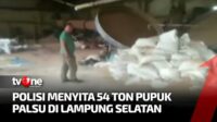 Polisi Gerebek Pabrik Pupuk Ilegal, Polisi Sita 54 Ton Barang Bukti | Ragam Perkara tvOne