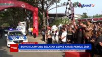 Bupati Lampung Selatan Lepas Kirab Pemilu 2024 – SaburaiNEWS