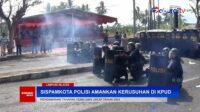 Sispamkota Polisi Amankan Kerusuhan Di Depan Kantor KPUD Lampung Selatan – SaburaiNEWS