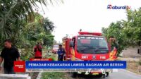 Pemadam Kebakaran Lampung Selatan Bagikan Air Bersih Pada Warga – SaburaiNEWS