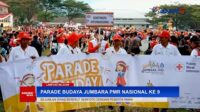 Parade Budaya Jumbara PMR Nasional Ke 9 Di Lampung Selatan Berlangsung Meriah – SaburaiNEWS