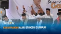Ganjar Pranowo Hadiri Istighosah di Lampung