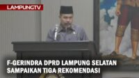 F-Gerindra DPRD Lampung Selatan Sampaikan Tiga Rekomendasi