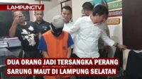 Dua Orang Jadi Tersangka Perang Sarung di Lampung Selatan