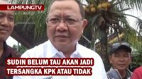 Ketua PDIP Sudin Belum Tahu Jadi Tersangka atau Tidak di KPK