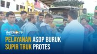 Pelayanan ASDP Buruk Supir Truk Protes